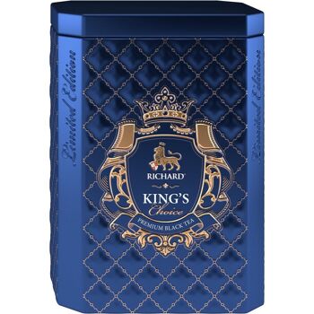 RICHARD KING'S & QUEEN'S CHOICE, thé noir aromatisé en feuilles, 80 g 2