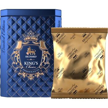 RICHARD KING'S & QUEEN'S CHOICE, thé noir aromatisé en feuilles, 80 g 5