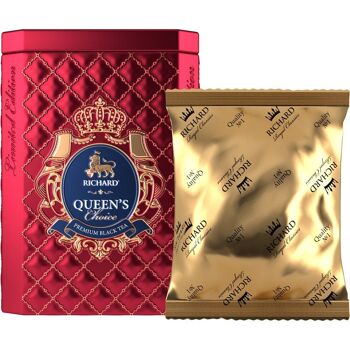 RICHARD KING'S & QUEEN'S CHOICE, thé noir aromatisé en feuilles, 80 g 7