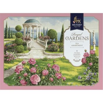 JARDINS ROYAUX RICHARD. ASSORTIMENT DE THÉS, thé noir en sachets, 18 g 7