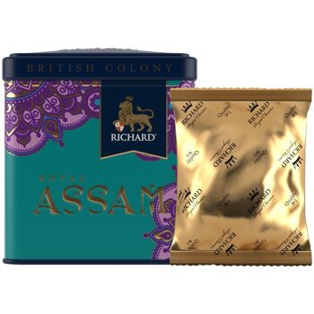 Thé RICHARD Thé Royal Assam du monde entier, thé noir en feuilles, 50 g 1
