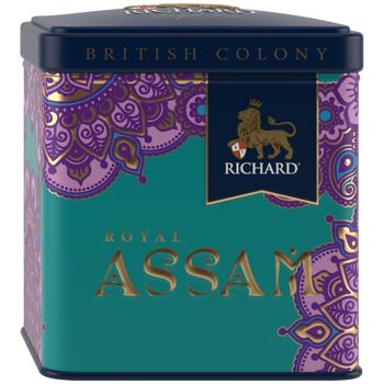 Thé RICHARD Thé Royal Assam du monde entier, thé noir en feuilles, 50 g 4