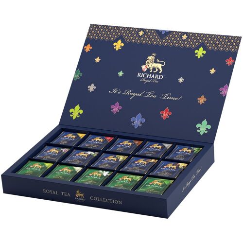 RICHARD tea Royal  Collection, assortment of tea in sachets, 120 tea bags, gift package