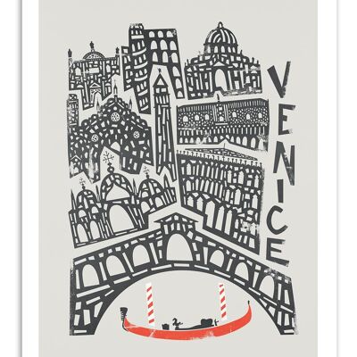 Art-Poster - Venice - Fox and Velvet W17143-A3