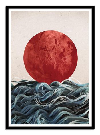 Art-Poster - Sunrise in Japan - Ruben Ireland W17184-A3 3