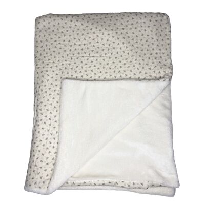 Blanket Marius Leaves exclusive pattern