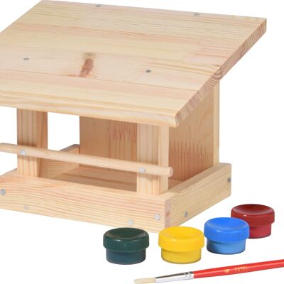 Bird Feeder Kit to Paint in 4 Colors (38031FSCe)