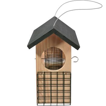Grande mangeoire à oiseaux suspendue multifonctionnelle 7 en 1 (11518FSC) 4