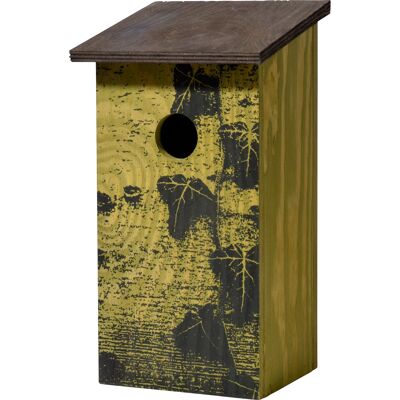 Classic hanging nest box with tree bark print "Fagus sylvatica" (11025e)