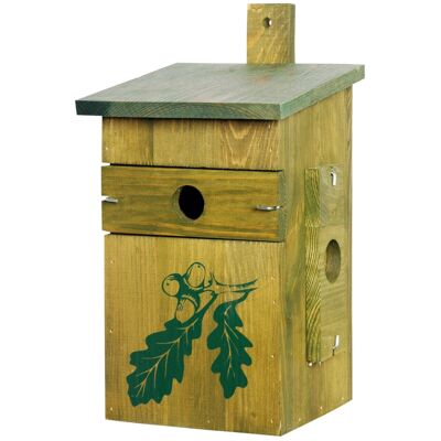 Nest box camouflage design "oak" (22157e)