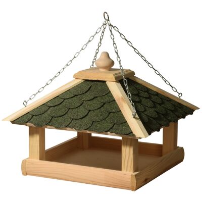 Traditional birdhouse for hanging incl. metal chain (44256e)