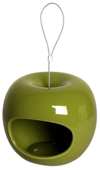 Mangeoire en céramique élégante en forme de pomme (lot de 3) (10100e) 2