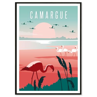 Affiche Camargue 30x40cm