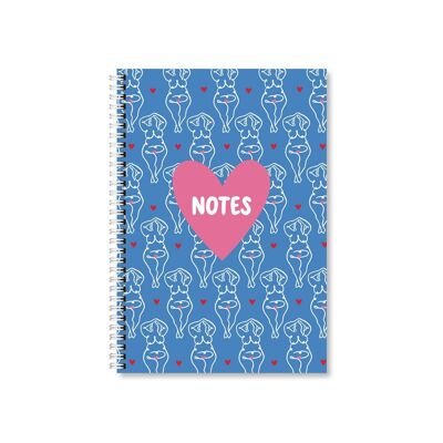 Bodies A5 Wired Notebook pack de 6