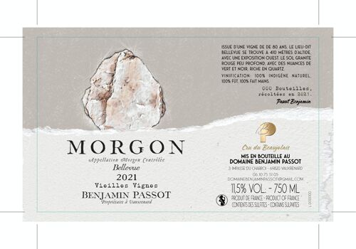 Morgon "Bellevue 2023" Crus Beaujolais