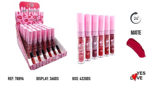 Barra Labios Liquida Matte 24H