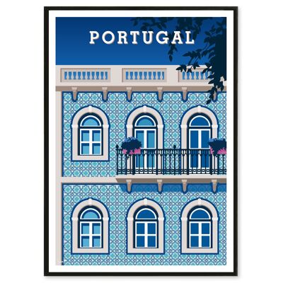 Affiche Portugal 30x40cm