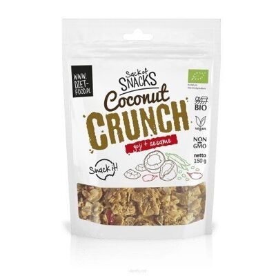 Bio Coconut Crunch Goji And Sesame 150 g