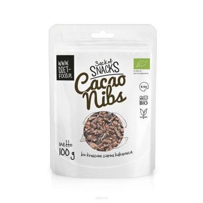 Cacao en Grano Triturado Bio 100 g
