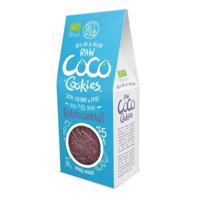 Galletas Coco Bio Con Grosella Negra 80 g