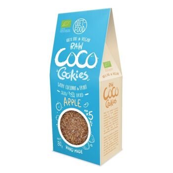 Bio Coco Cookies Pomme 80 g 1