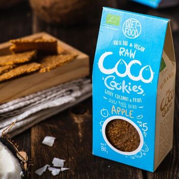 Bio Coco Cookies Pomme 80 g 4