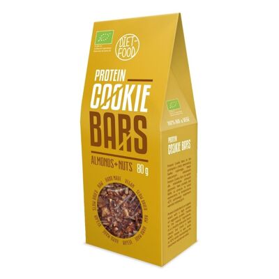 Barres Cookies Bio Protéinées 80 g