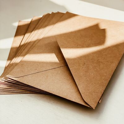 Envelopes brown kraft