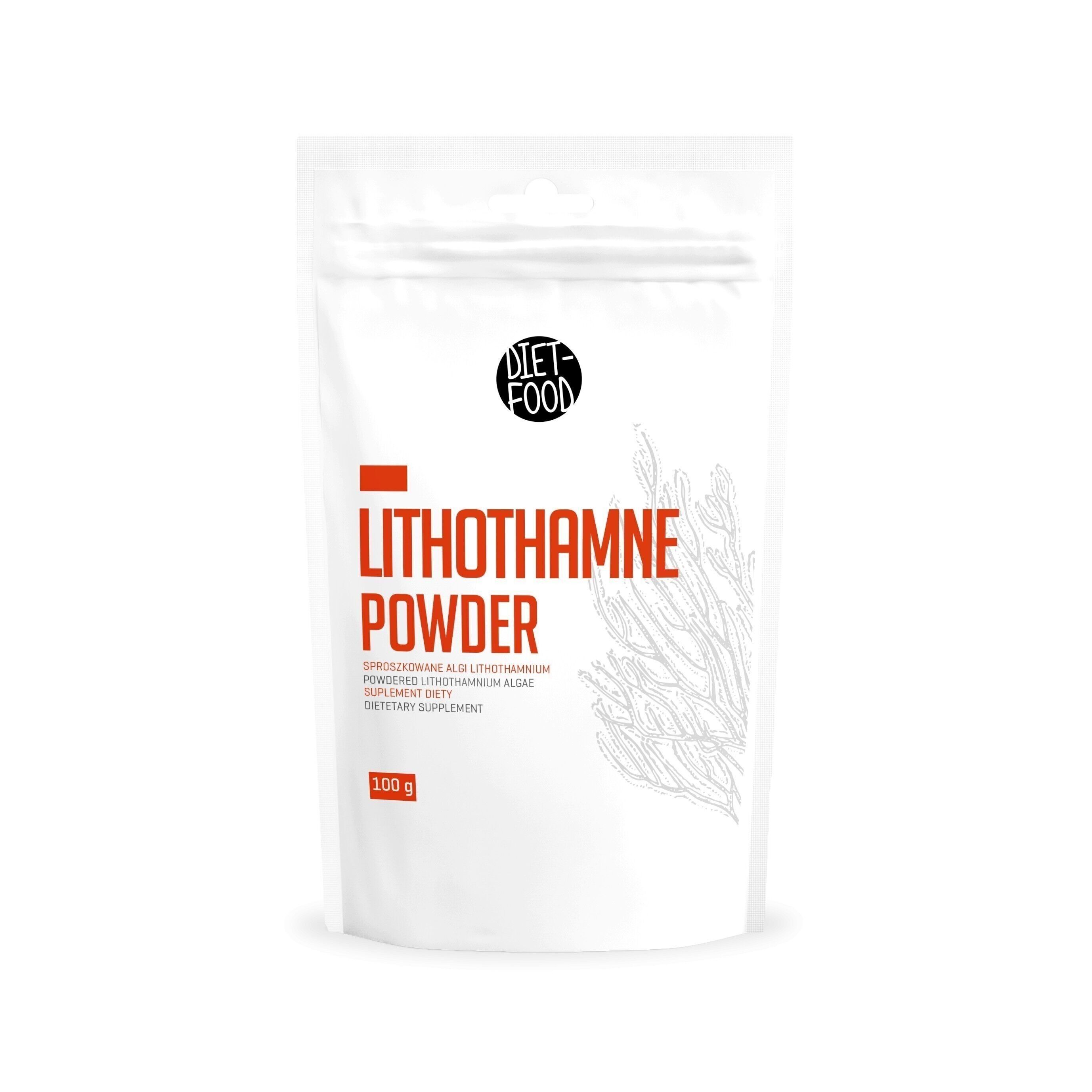 Lithothamne - a natural mineral complex of red algae