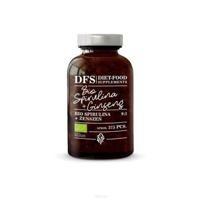 Bio Spirulina with Ginseng 150 g - approx. 375 tabs