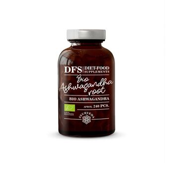 Ashwagandha bio 120 g - env. 240 onglets 1