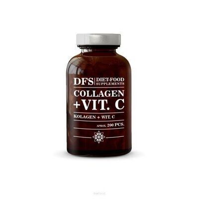 Collagen + VIT C 80 g - approx. 200 caps