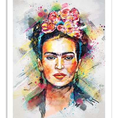Cartel del arte - Frida Kahlo - Tracie Andrews W17262