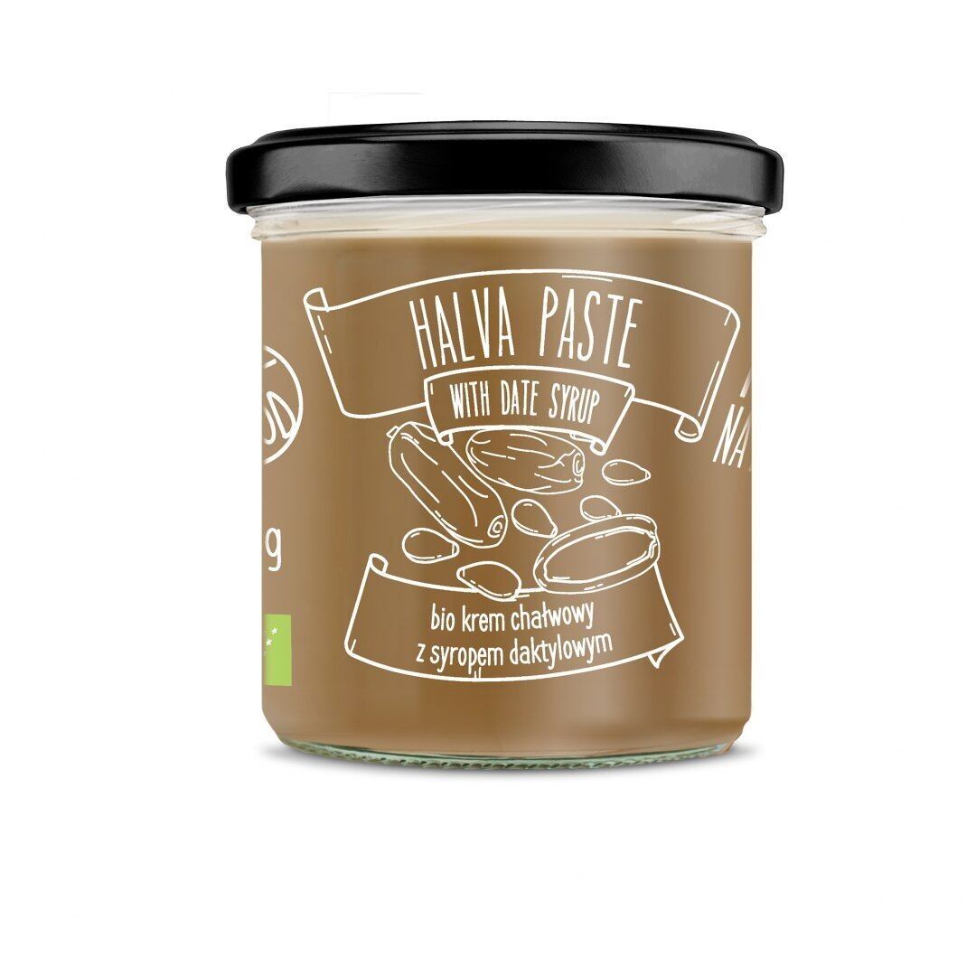 Bio-Halva-Paste mit Dattelsirup 300 g