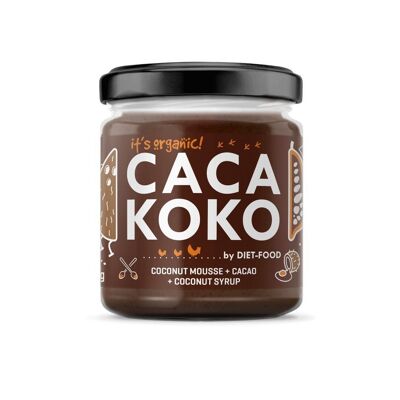 Bio-Kokoscreme mit Kakao 200 g