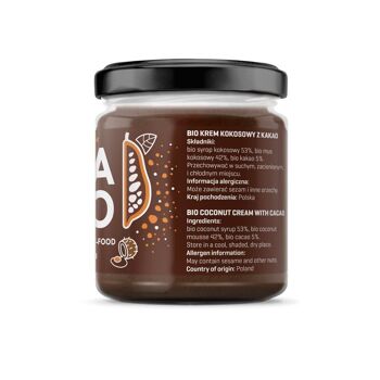 Bio Crème De Coco Au Cacao 200 g 3