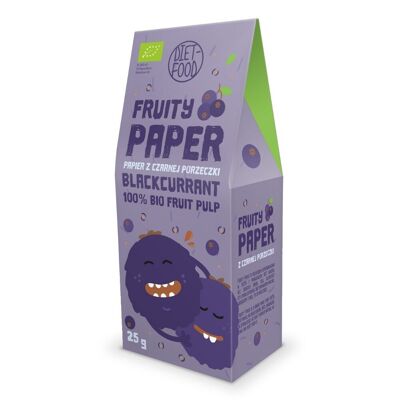 Bio Fruité Papier Cassis 25 g