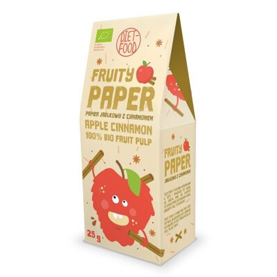 Bio Fruchtpapier Apfel & Zimt 25 g