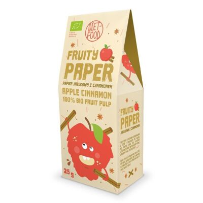 Bio Fruity Paper Manzana y Canela 25 g