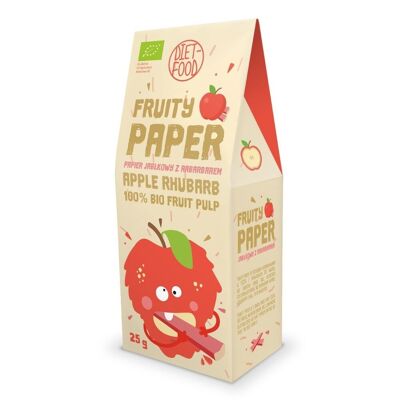 Bio Papier Apfel Rhabarber 25 g