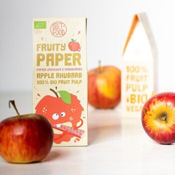 Bio Papier Pomme Rhubarbe 25 g 3