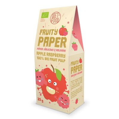 Bio Fruity Paper Apple with Raspberry 25 g