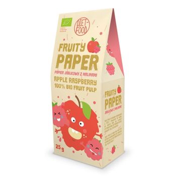 Bio Fruité Papier Pomme à la Framboise 25 g 1