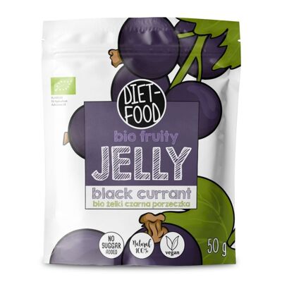 Bio Fruity Jelly Schwarze Johannisbeere 50 g