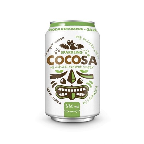 Cocosa Eau de Coco Pétillante 330 ml