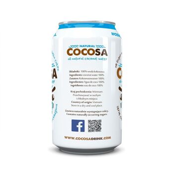 Cocosa Eau de Coco 330 ml 3