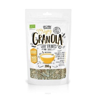 Bio Granola aux Fruits 200 g