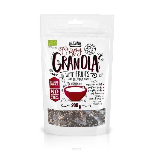 Granola Bio Fruttata Alla Barbabietola Rossa 200 g