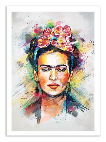 Art-Poster - Frida Kahlo - Tracie Andrews W17262-A3 1