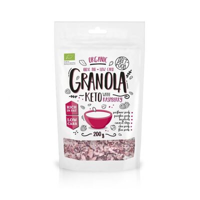 Bio Keto Granola Raspberry 200 g